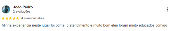 Depoimento do paciente João, destacando o cuidado e o atendimento humano da equipe Venturim.